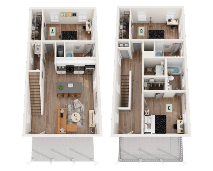 Calhoun floor plan layout